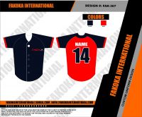 Baseball Jersey Blk Red